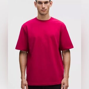 LULULEMON The Fundamentals Men’s T Shirt Hot Pink Size XL
